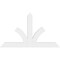 Ekena Millwork Richland Architectural Grade PVC Gable Bracket, 48"W x 28"H x 2"D x 4"F, 14/12 Pitch GBP048X28X0204RIC00 - alternate 2